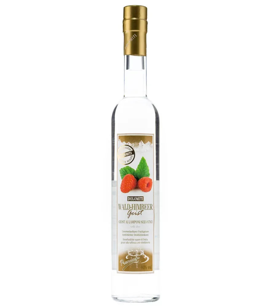 Dolomiti Waldhimbeer Geist / 40 % Vol. / 0,5 Liter-Flasche
