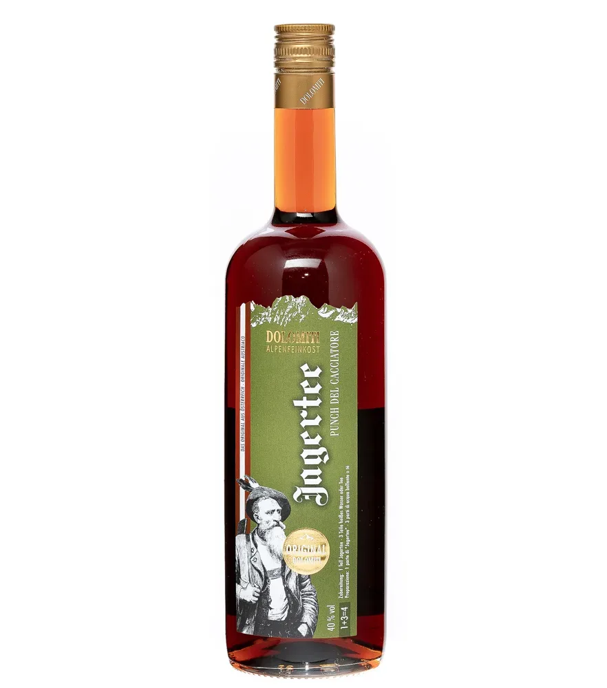 Dolomiti Jagertee Konzentrat / 40 % Vol. / 1,0 Liter-Flasche