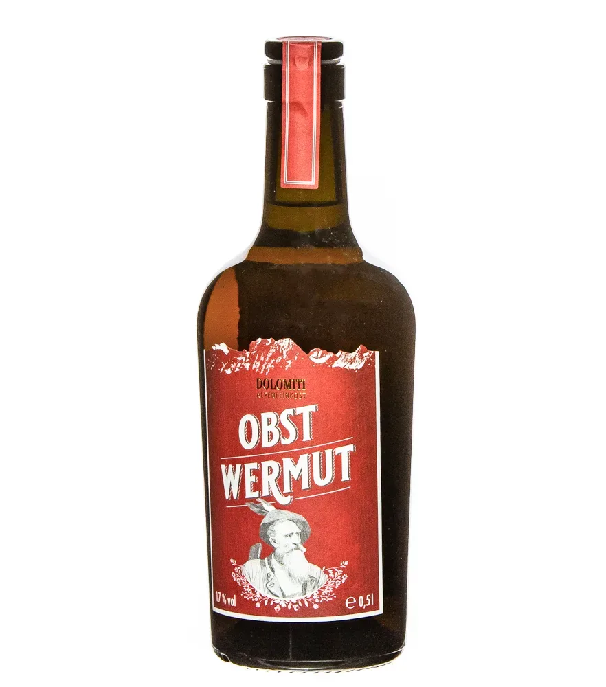 Dolomiti Obst Wermut / 17 % Vol. / 0,5 Liter-Flasche