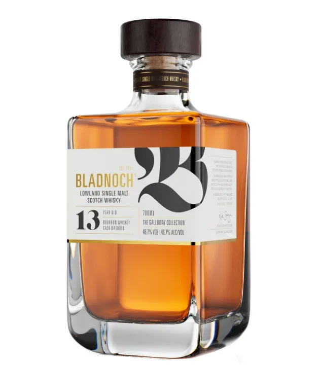 Bladnoch 11 Year Old Lowland Single Malt Scotch Whisky / 46,7 % vol / 0,7 Liter-Flasche in Geschenkkarton