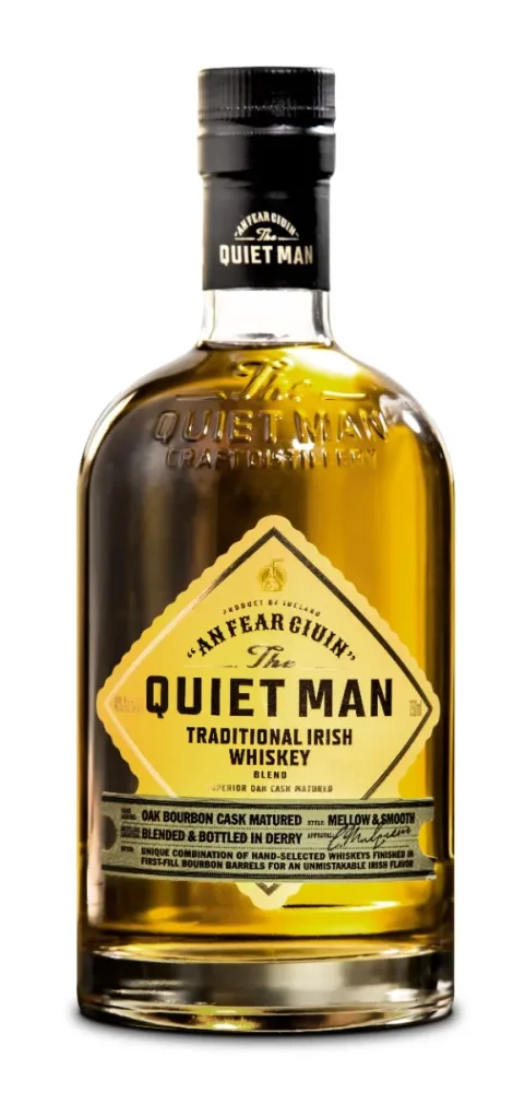 The Quiet Man Traditional Irish Whiskey Blend / 40 % vol / 0,7 Liter-Flasche