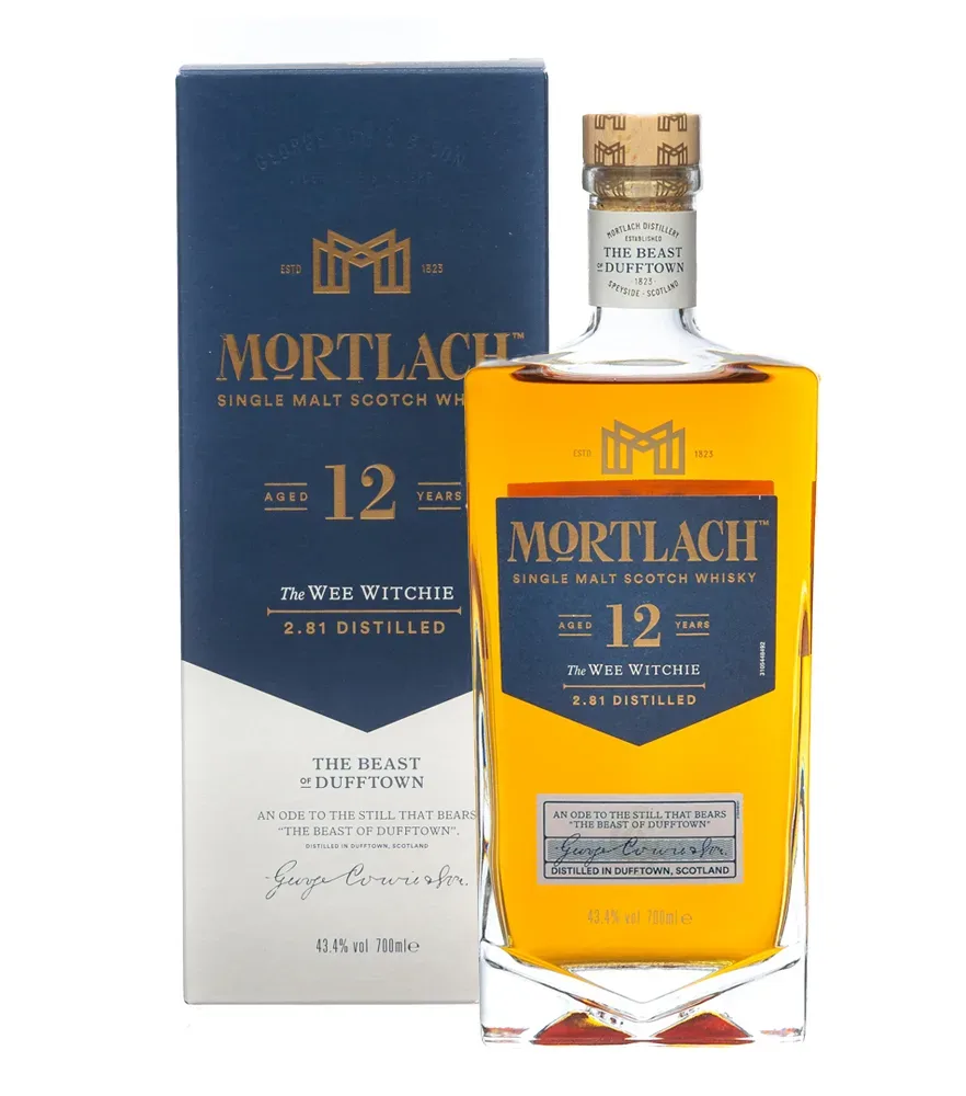 Mortlach 12 Jahre Single Malt Scotch Whisky / 43,4 % Vol. / 0,7 Liter-Flasche in Geschenkpackung