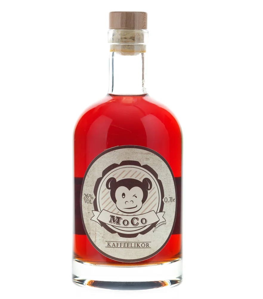 MoCo Kaffeelikör, koffeinhaltiger Likör / 26 % vol. / 0,7 Liter-Flasche