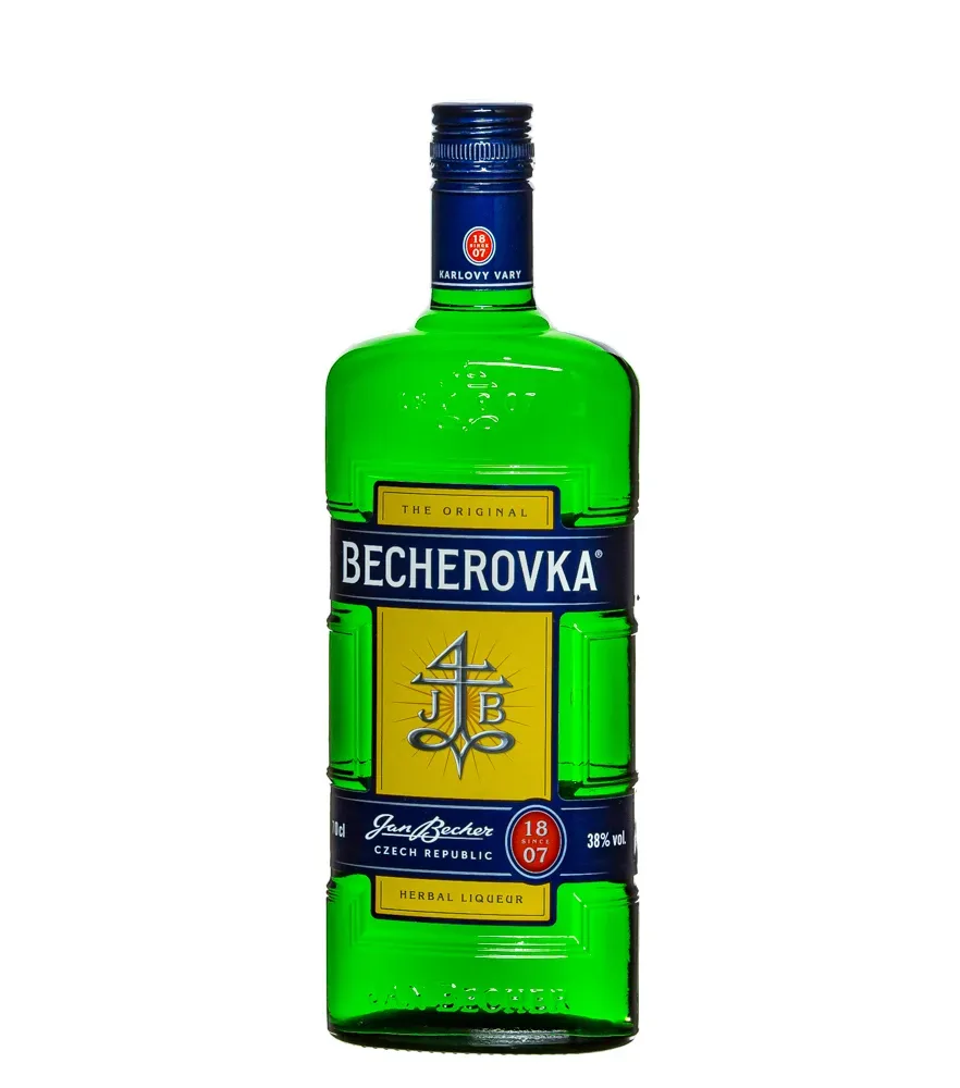 Becherovka The Original Herbal Liqueur / 38 % Vol. / 0,7 Liter-Flasche