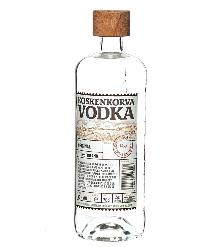 Koskenkorva: Vodka / 40 % vol / 0,7 Liter-Flasche