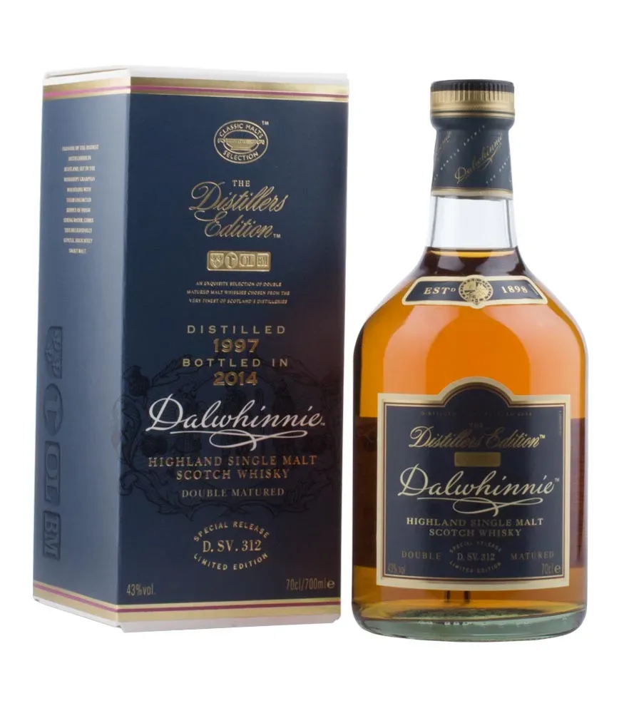 Dalwhinnie Distillers Edition Oloroso Highland Single Malt Scotch Whisky / 43 % vol / 0,7 l in GP