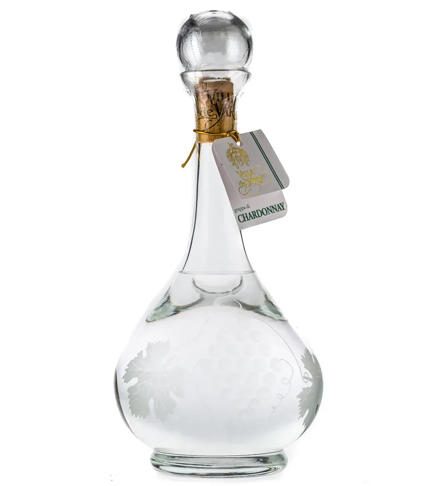 Villa de Varda Grappa Chardonnay Mormorio Della Foresta / 40 % vol / 1,5 Liter-Flasche
