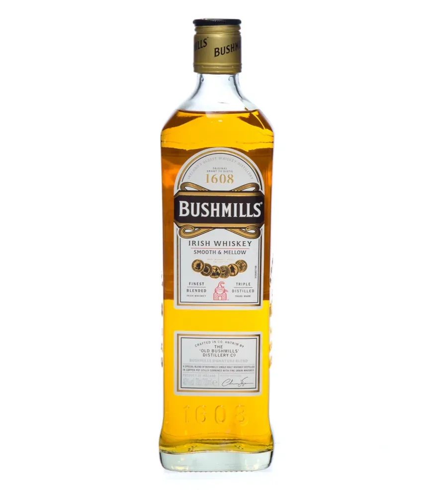 Bushmills Original Irish Whiskey Triple Distilled Smooth & Mellow / 40 % Vol. / 1,0 Liter-Flasche