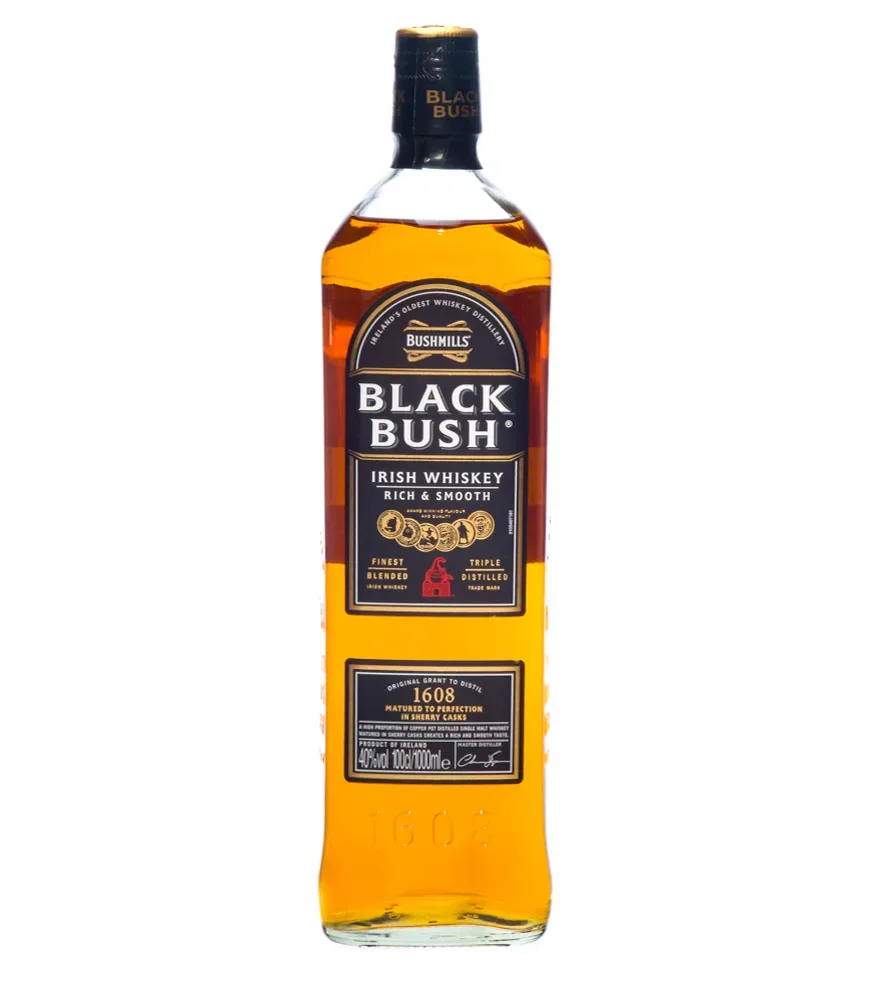Bushmills Black Bush Irish Whiskey / 40 % vol / 0,7 Liter-Flasche