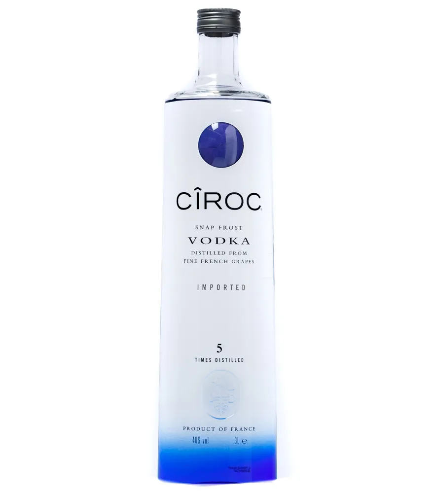 Cîroc Snap Frost Vodka Doppelmagnum-Flasche / 40 % Vol. / 3,0 Liter-Flasche