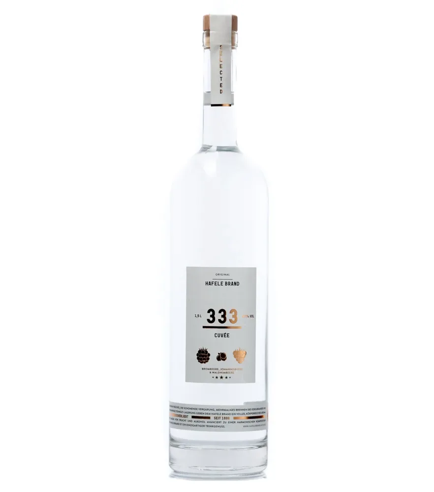 Prinz: Original Hafele Brand 333 Beeren Cuvée / 45 % Vol. / 1,5 Liter-Flasche