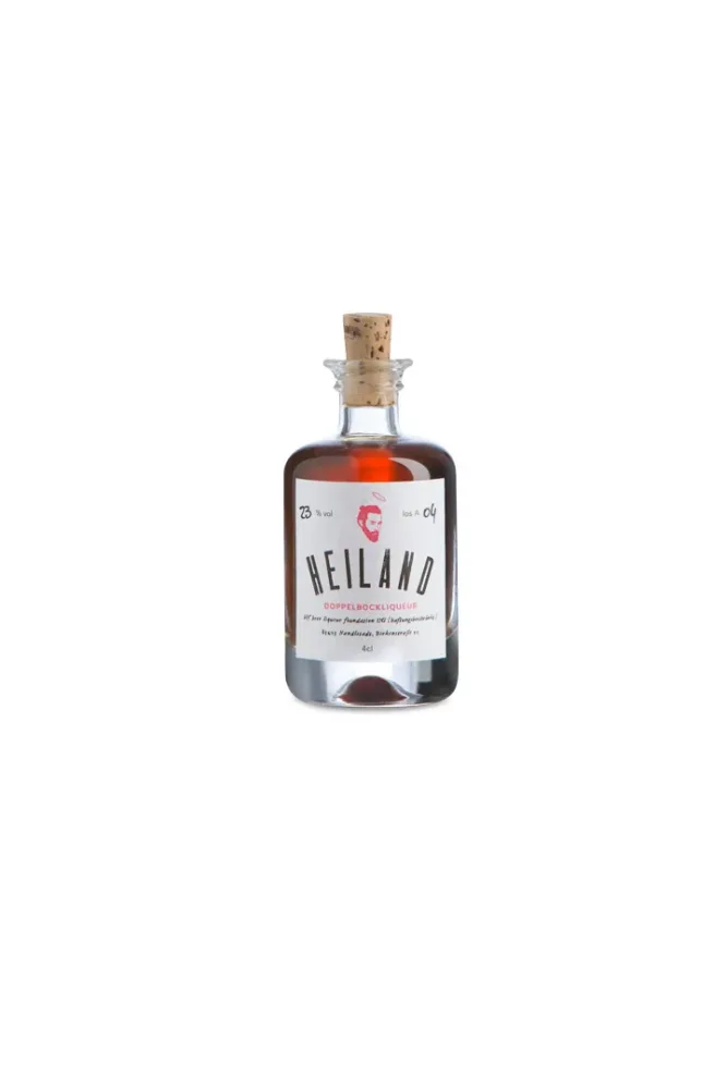Heiland Likör mit Rum & Doppelbock Miniatur / 23 % Vol. / 0,05 Liter-Flasche