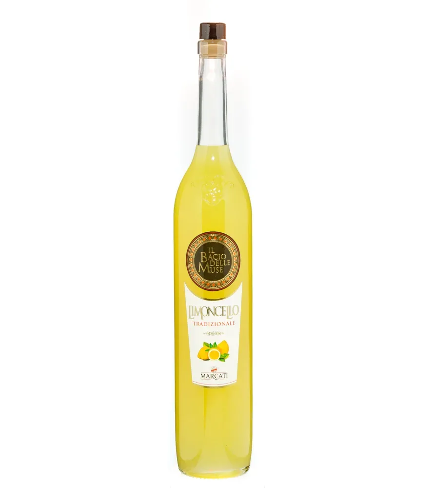 Marcati Limoncello Tradizionale “Bacio delle Muse” / 28 % Vol. / 1,5 Liter-Flasche