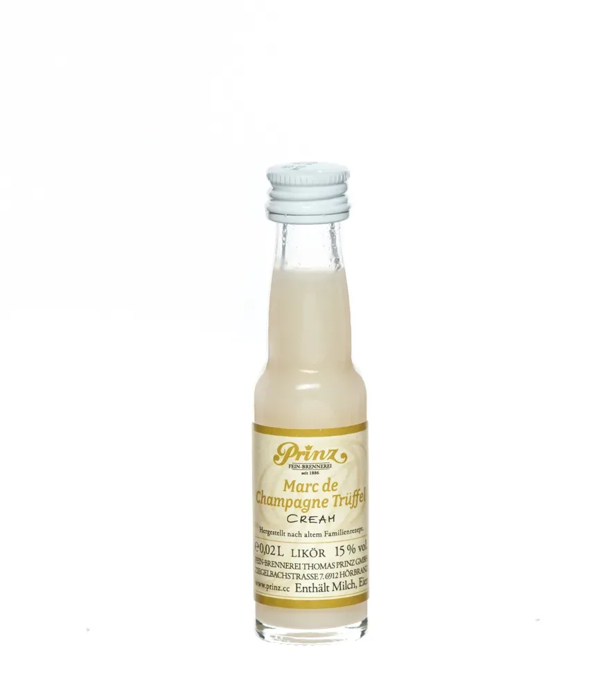 Prinz: Prinzalinen Likör - Cream-Likör / 15% Vol. / 0,02 Liter - Flasche