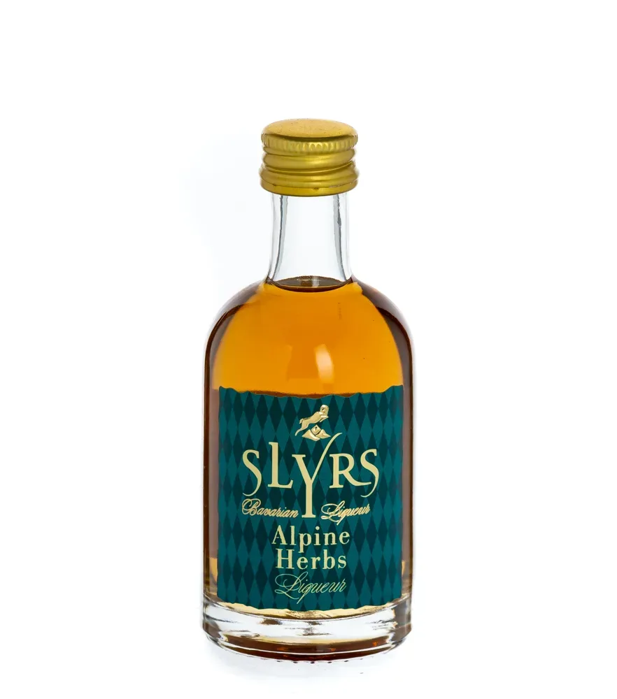 Slyrs Whisky Liqueur Alpine Herbs / 30%  Vol. / 0,05-Liter-Flasche
