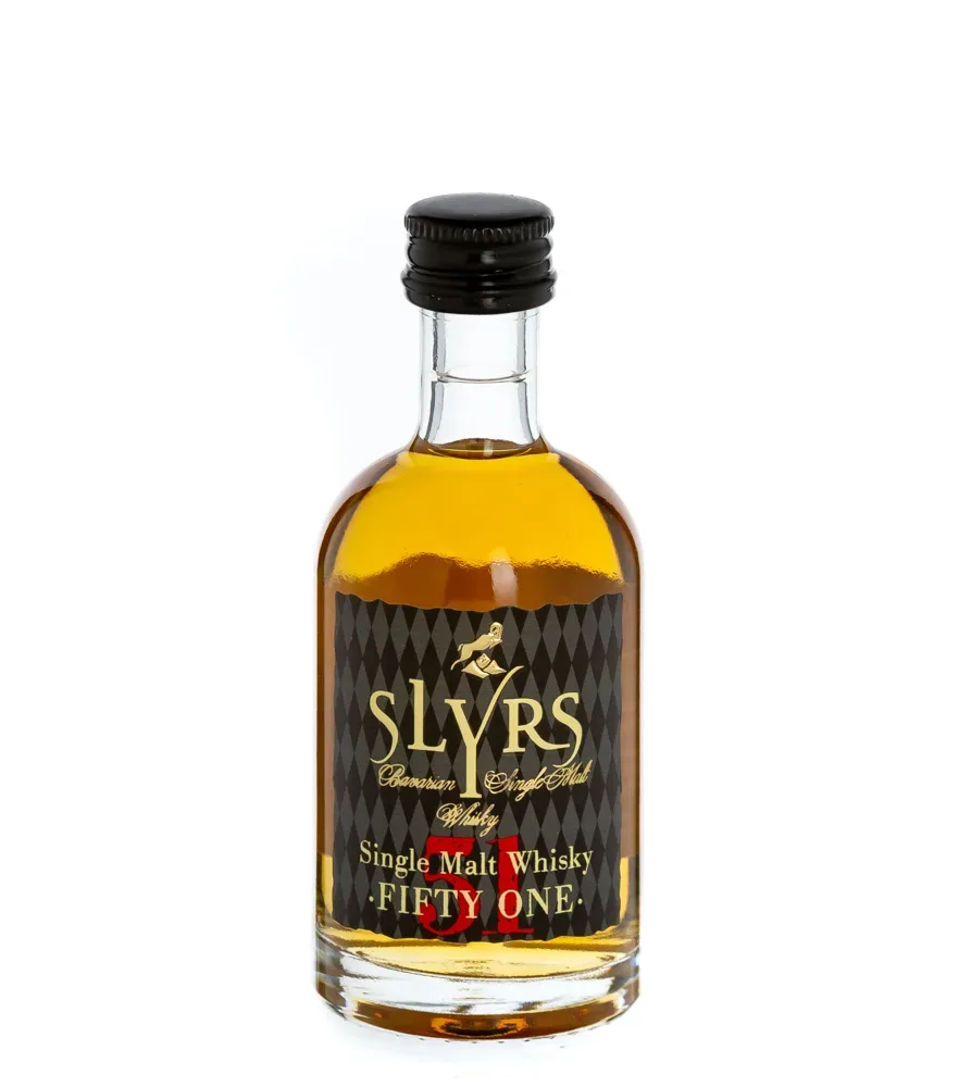 Slyrs Whisky Fifty One / 51% Vol. / 0,05-Liter-Flasche