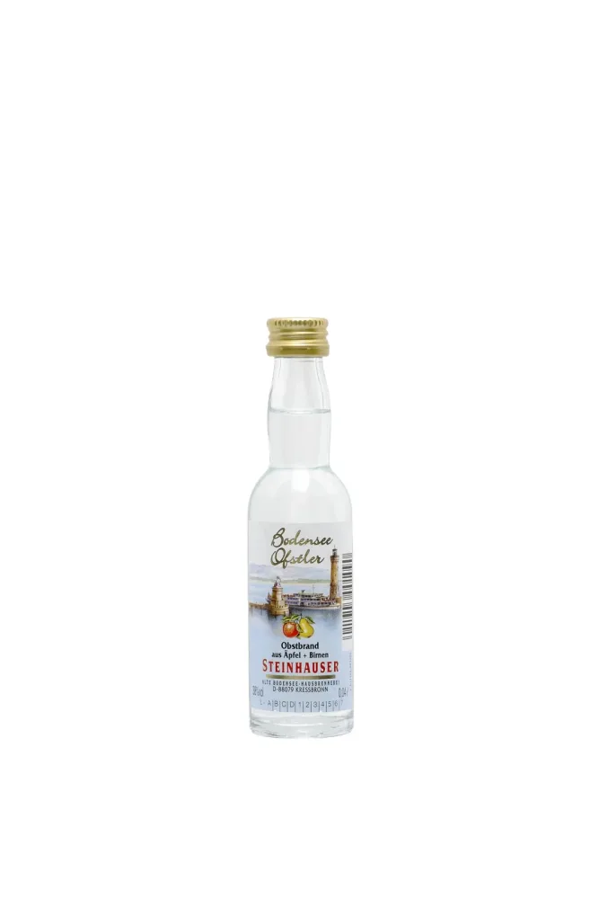 Steinhauser: Bodensee Obstler / 38% Vol. / 0,04 Liter-Flasche