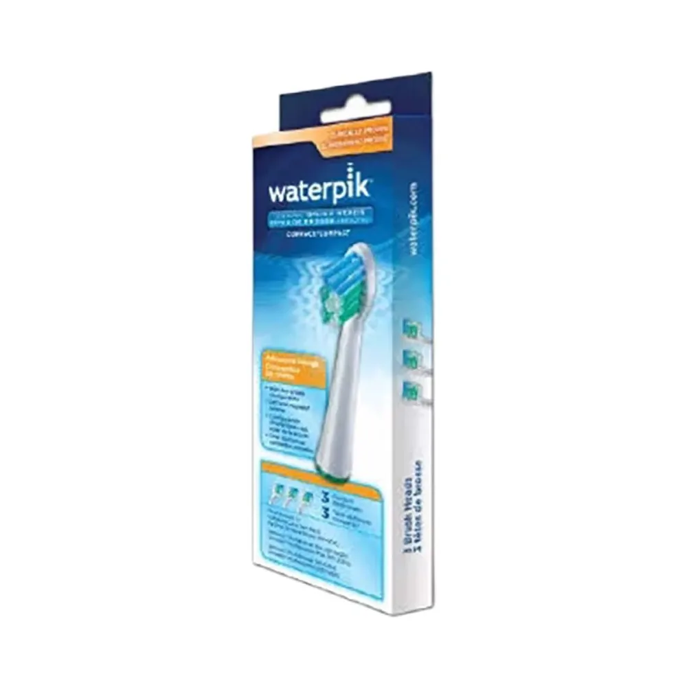 Waterpik SR SB 3E small Ersatz-Zahnbürsten – Ersatzbürste/Zahnpflege Zubehör – weiss