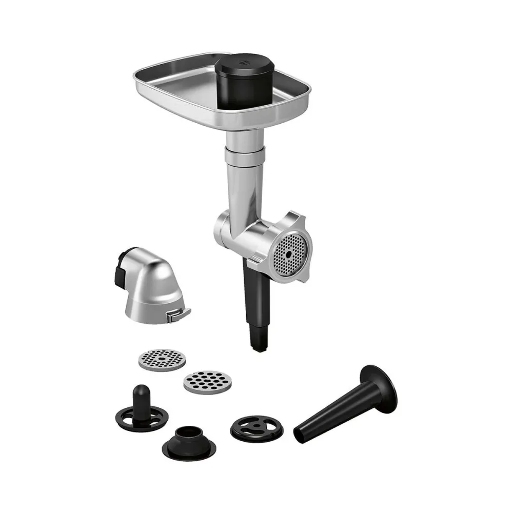 Bosch Haushalt MUZ9HA1 Fleischwolf Metall, Schwarz