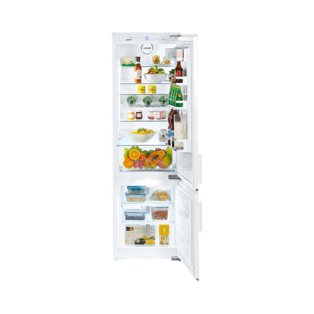 Liebherr ECc 3456 Kühlschrank mit Gefrierfach dekorfähig – Einbaukühlschrank mit Gefrierfach 55 cm dekorfähig
