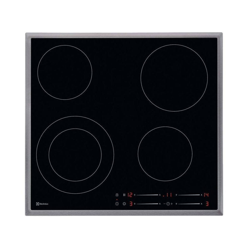 Electrolux GK56TSCN Glaskeramik Kochfeld mit Touch-Display