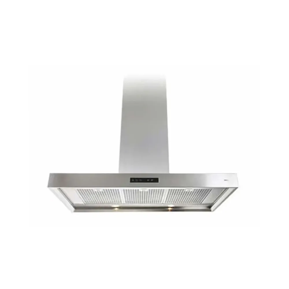 Wesco Quadro 7-120 Dunstabzugshaube 60cm – Inselhaube/Dunstabzugshaube Insel – edelstahl