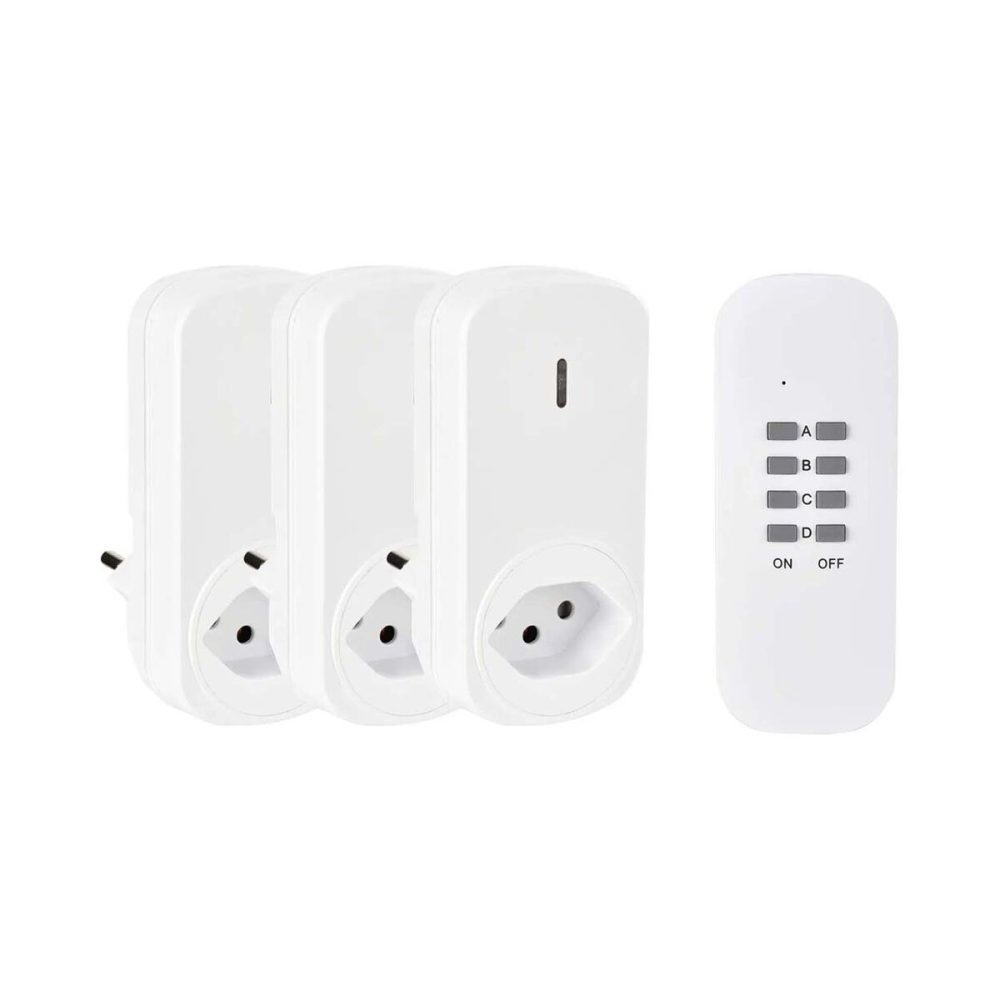 Schoenenberger 86.3622 Funkschalter-Set 1+3 - Funkschalter (Weiss)