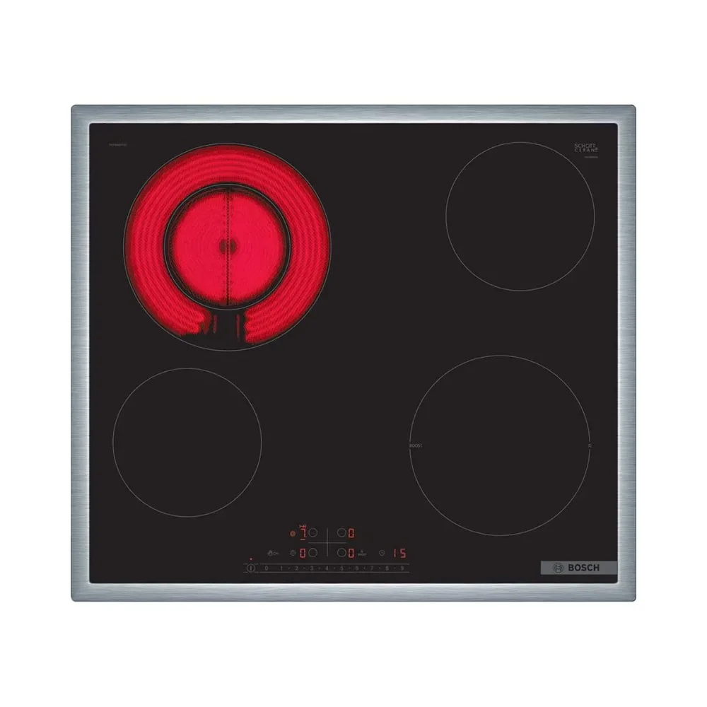 BOSCH Ceran-Kochfeld PKF645FP2Cglaskeramik