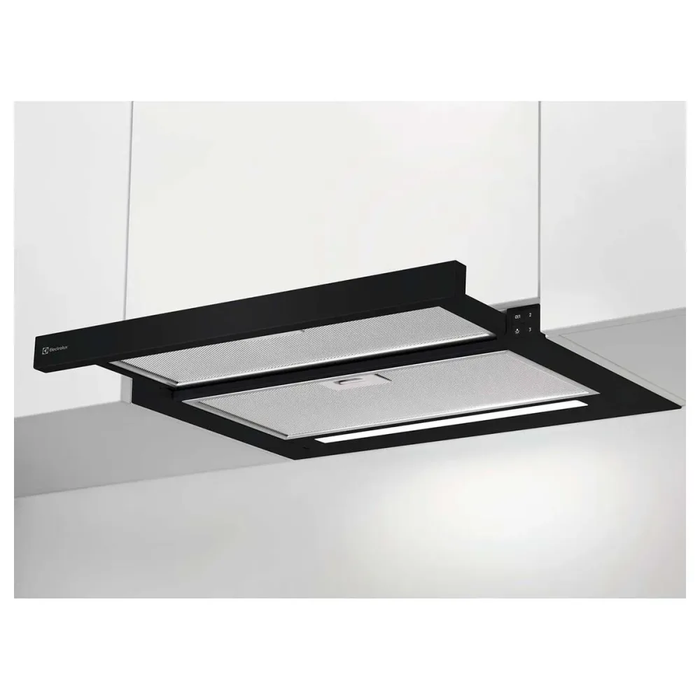 Electrolux DAK6036SW Dunstabzugshaube 60cm – Einbau Dunstabzug – schwarz