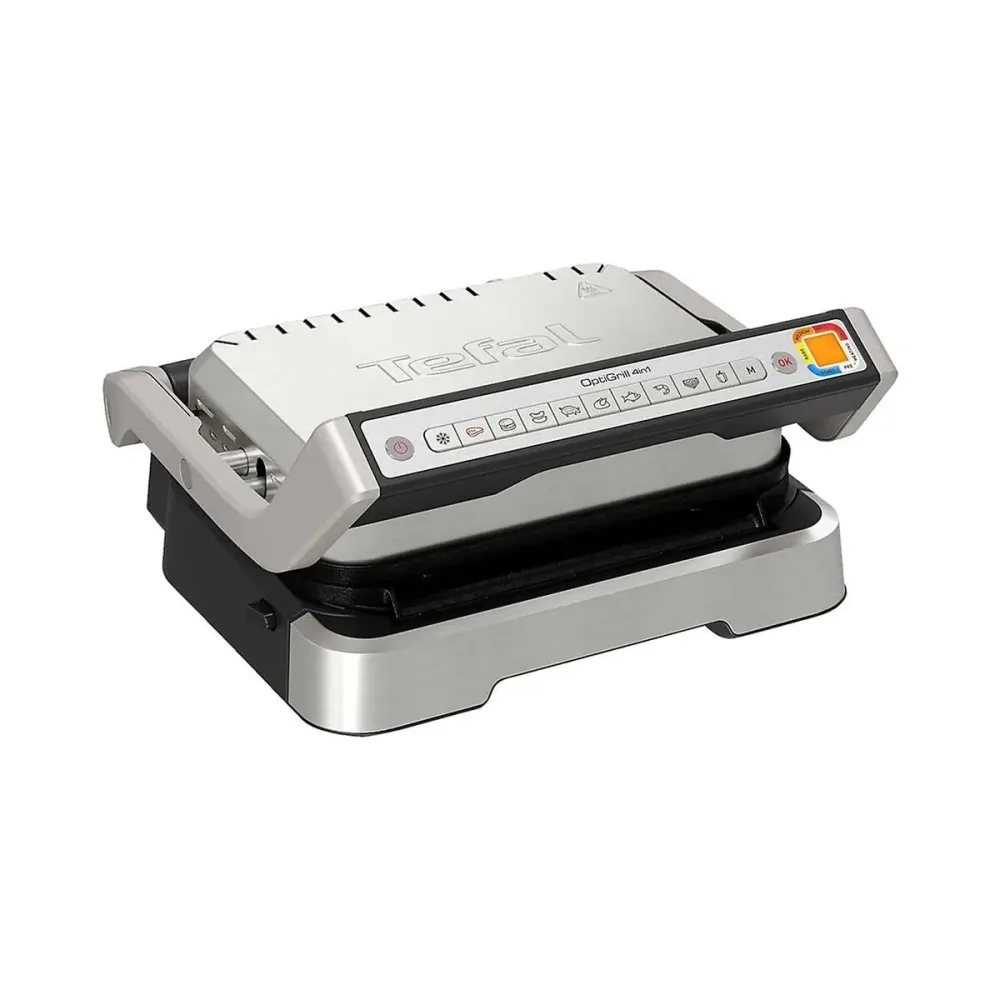 Tefal OptiGrill 4-in-1 GC774DCH Kontaktgrill – silber