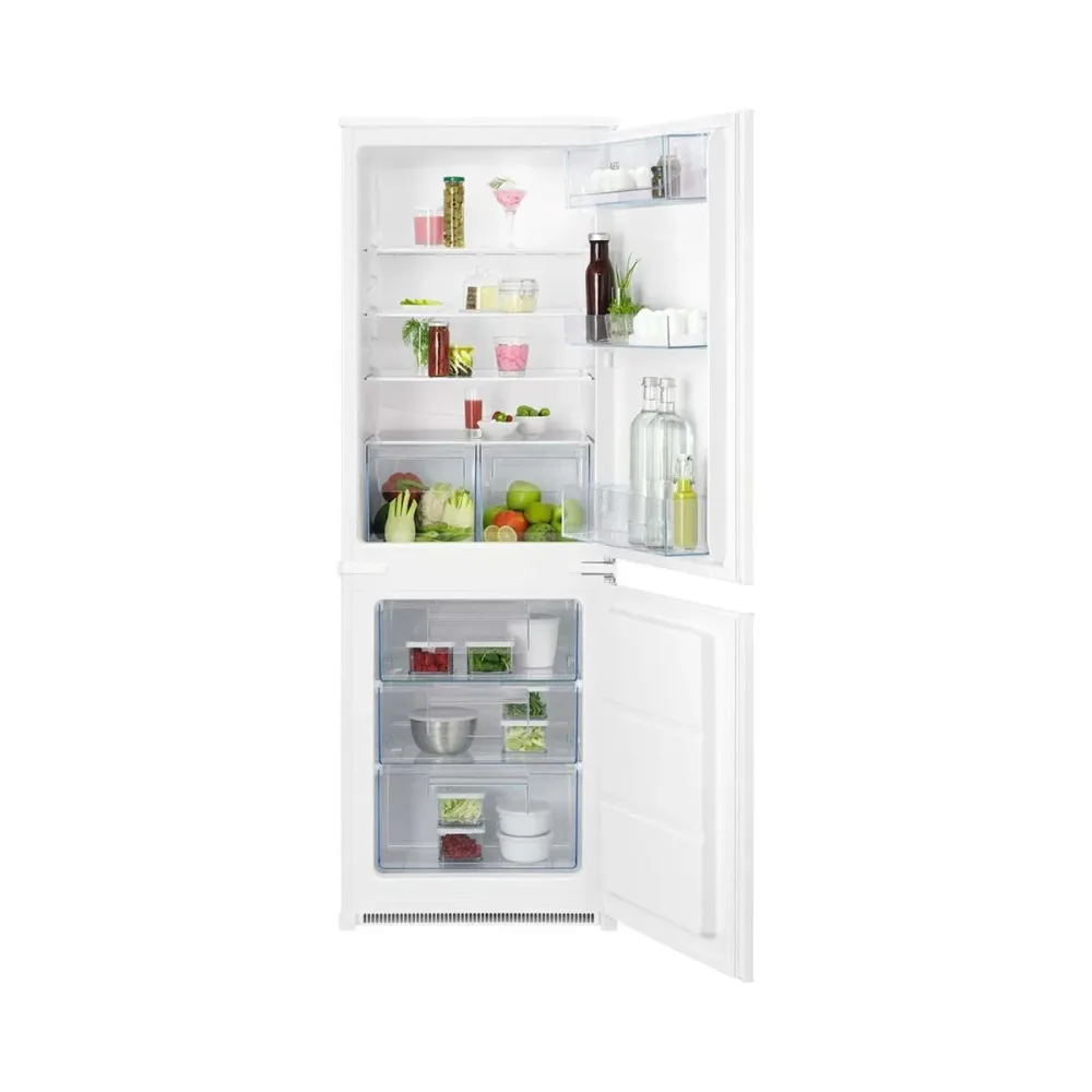 AEG AIK2405R Kühlschrank mit Gefrierfach vollintegriert – Einbaukühlschrank 60 cm vollintegriert