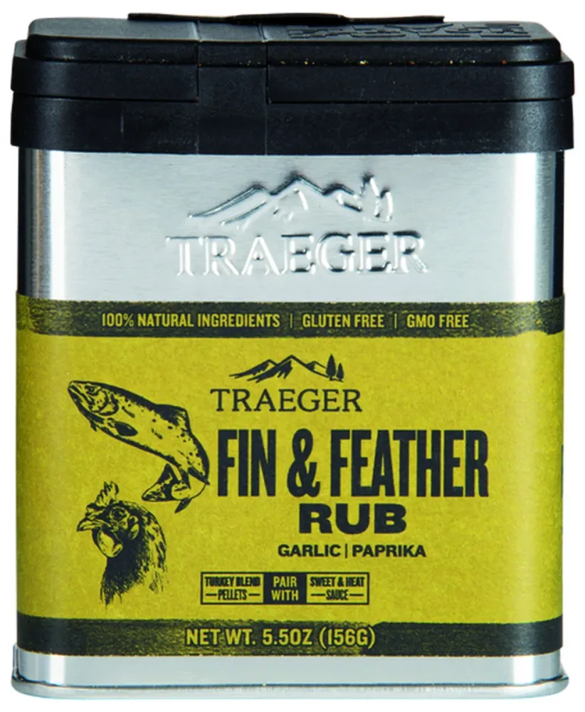 Traeger Fin & Feather Rub SPC196 Gewürz – Grill Zubehör