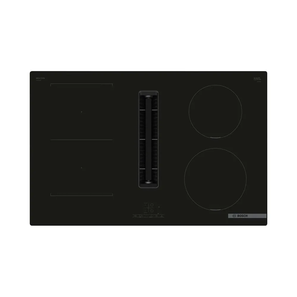 BOSCH, Küchenmaschinen, Bosch PVS811B16E Induktionskochfeld mit integriertem Dunstabzug rahmenlos 80cm, Produkte & Wohnen