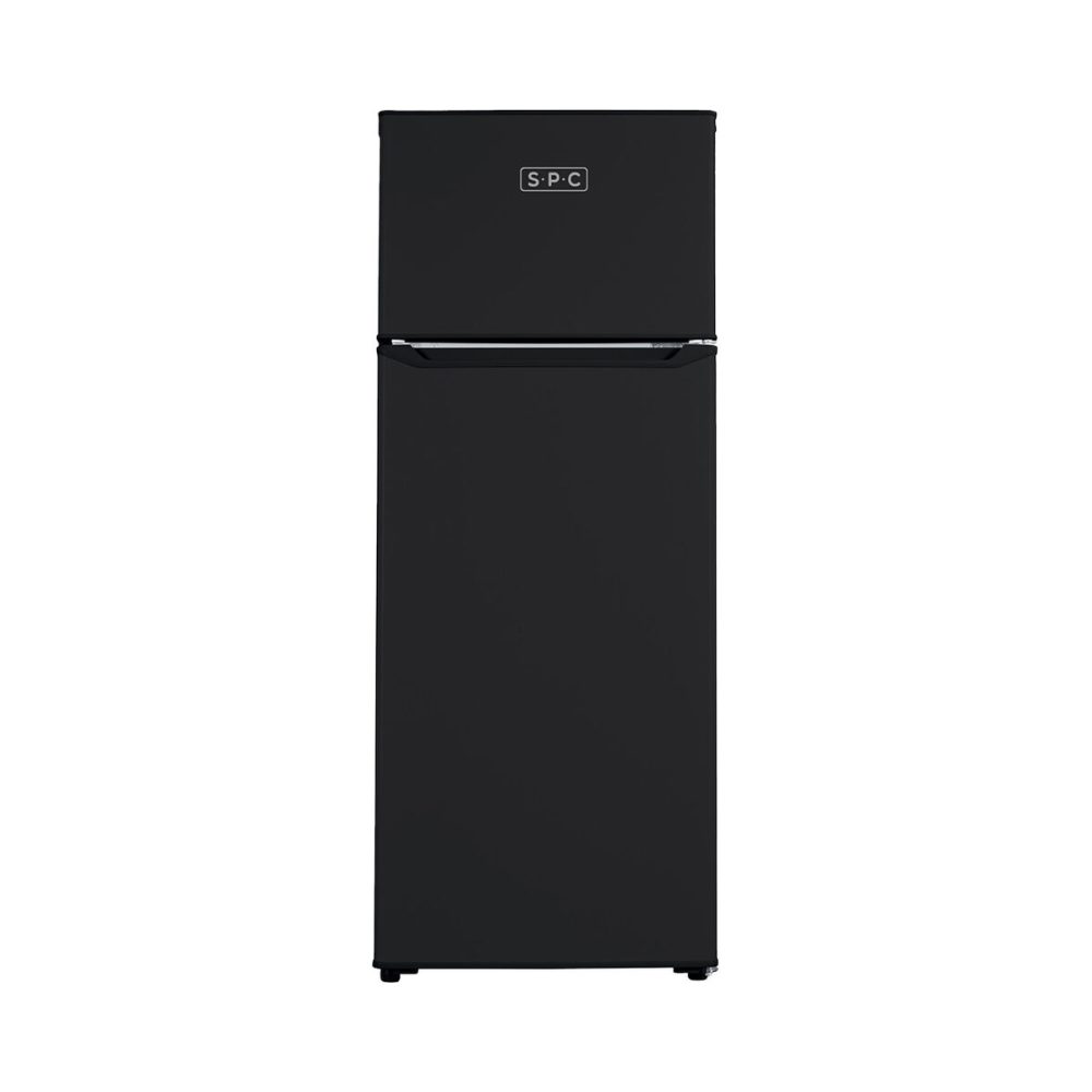 SPC GK3581-3 BL Kühl- und Gefrierkombi – Kühlschrank mit Gefrierfach freistehend – schwarz