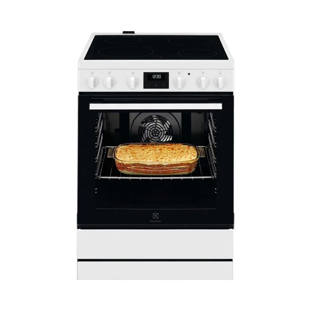 Electrolux FEH6LV202 Freistehender Herd – Kochherd freistehend – weiss