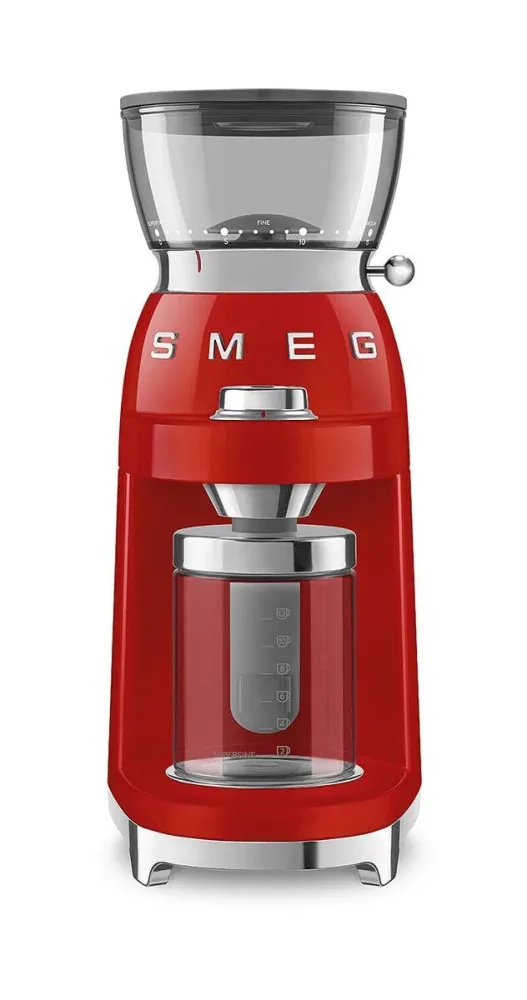 Smeg CGF03RDEU Kaffeemühle Rot