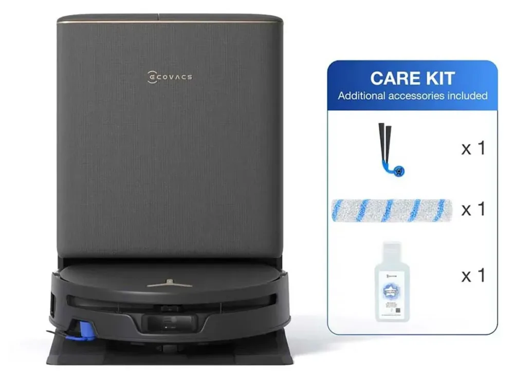 Ecovacs T90S PRO OMNI Care Kit Schwarz Saugroboter – Staubsauger Roboter/Saugroboter