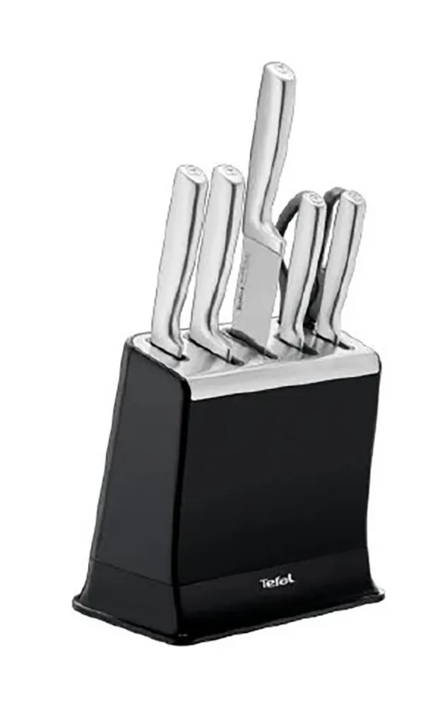 TEFAL Messerset EVERSHARP Stahl rostfrei silber