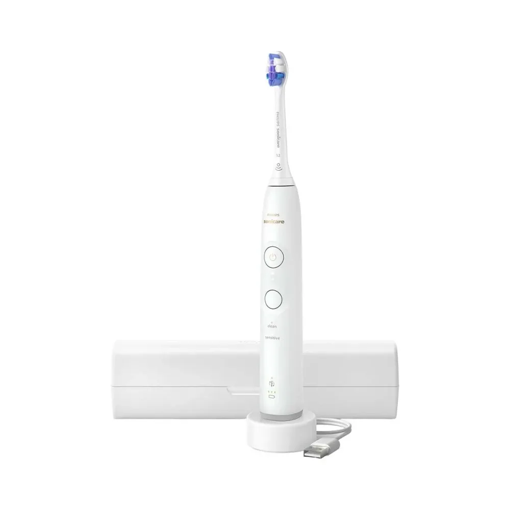 Philips Sonicare 6100 HX7400/06 weiss Schallzahnbürste