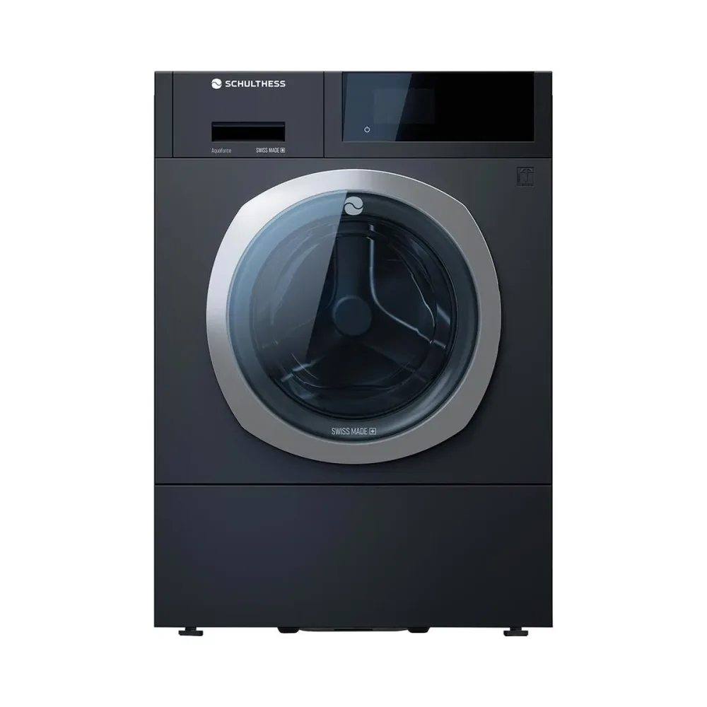 Schulthess Aquaforce+ AGA1.108BE1HJ3L Waschmaschine – Waschmaschine Mehrfamilienhaus – schwarz