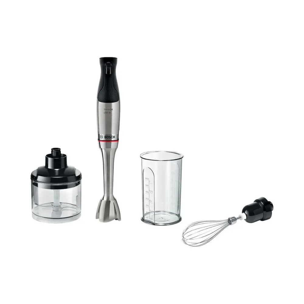 Bosch ErgoMaster Serie 6 MSM6M821 Stabmixer – edelstahl