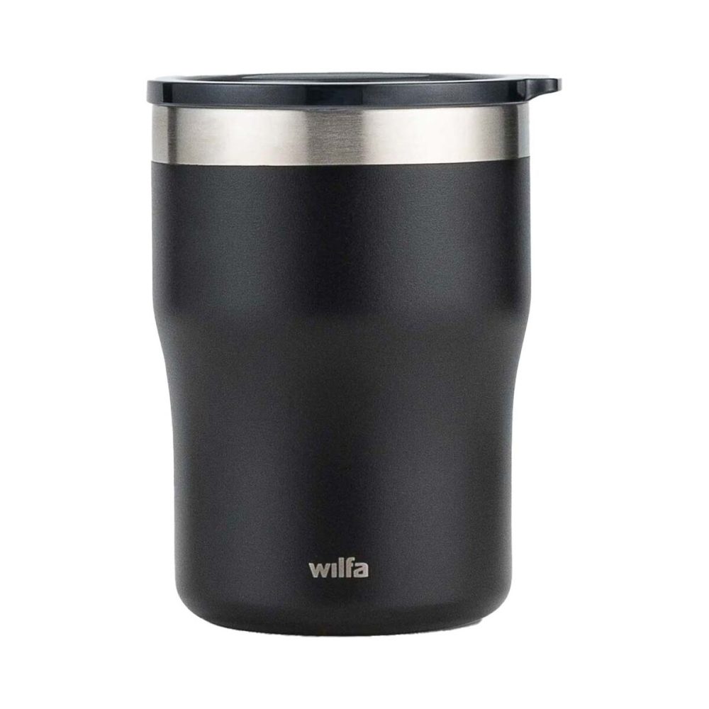 Wilfa Coffee 2Go 300ML Thermobecher – Trinkflasche/Thermosflasche/Shaker – schwarz