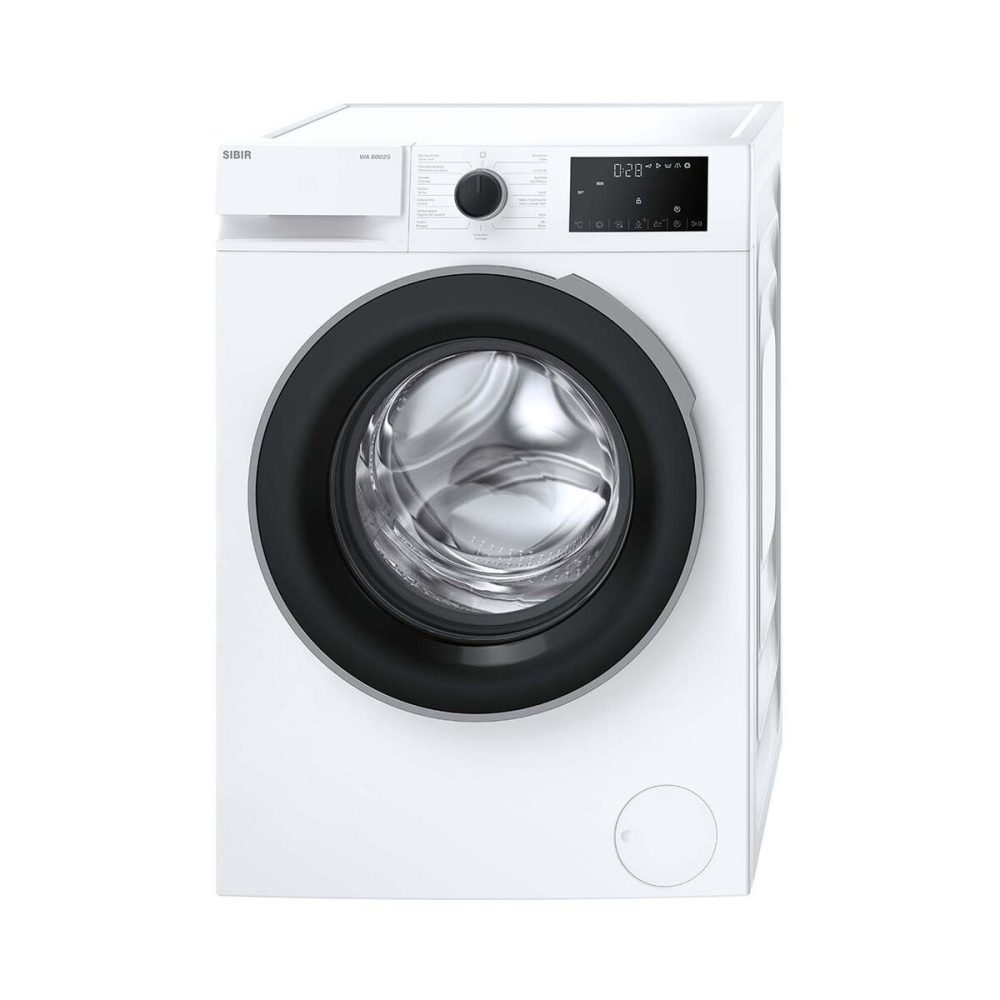 Sibir WA90025 Waschmaschine – Waschmaschine Frontlader – weiss