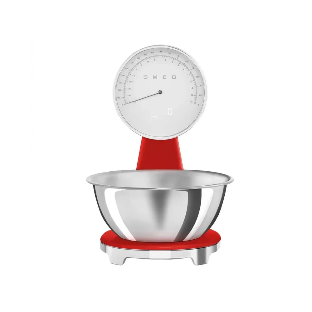 Smeg KSF01RDWW Küchenwaage – rot