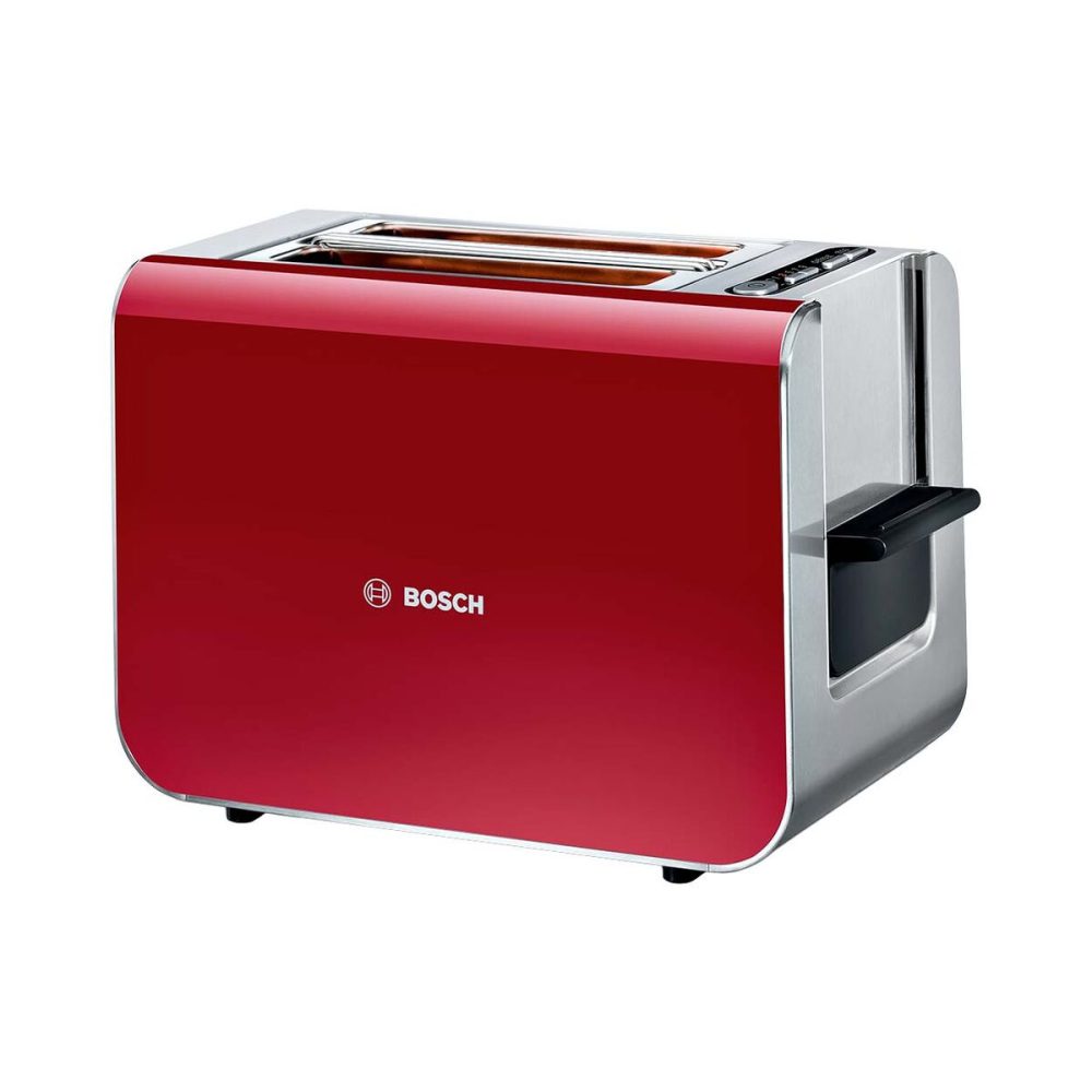 Bosch TAT8614N Rot Kompakt Toaster