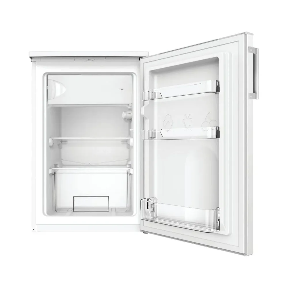 Fors FFR55854E Kühlschrank – Mini Kühlschrank freistehend – weiss