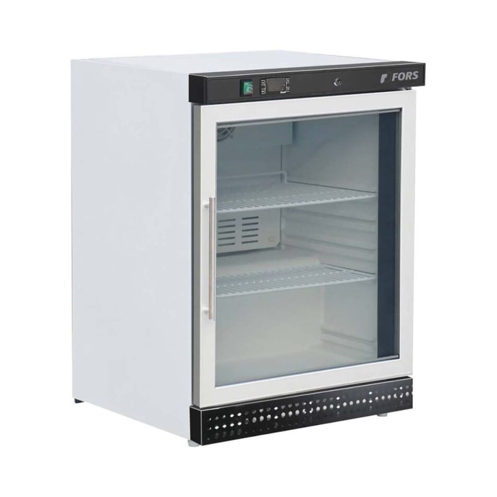 Fors UFV 1200 WG Gewerbe-Gefrierschrank – Gastro Tiefkühlschrank/Gastro Gefrierschrank – weiss