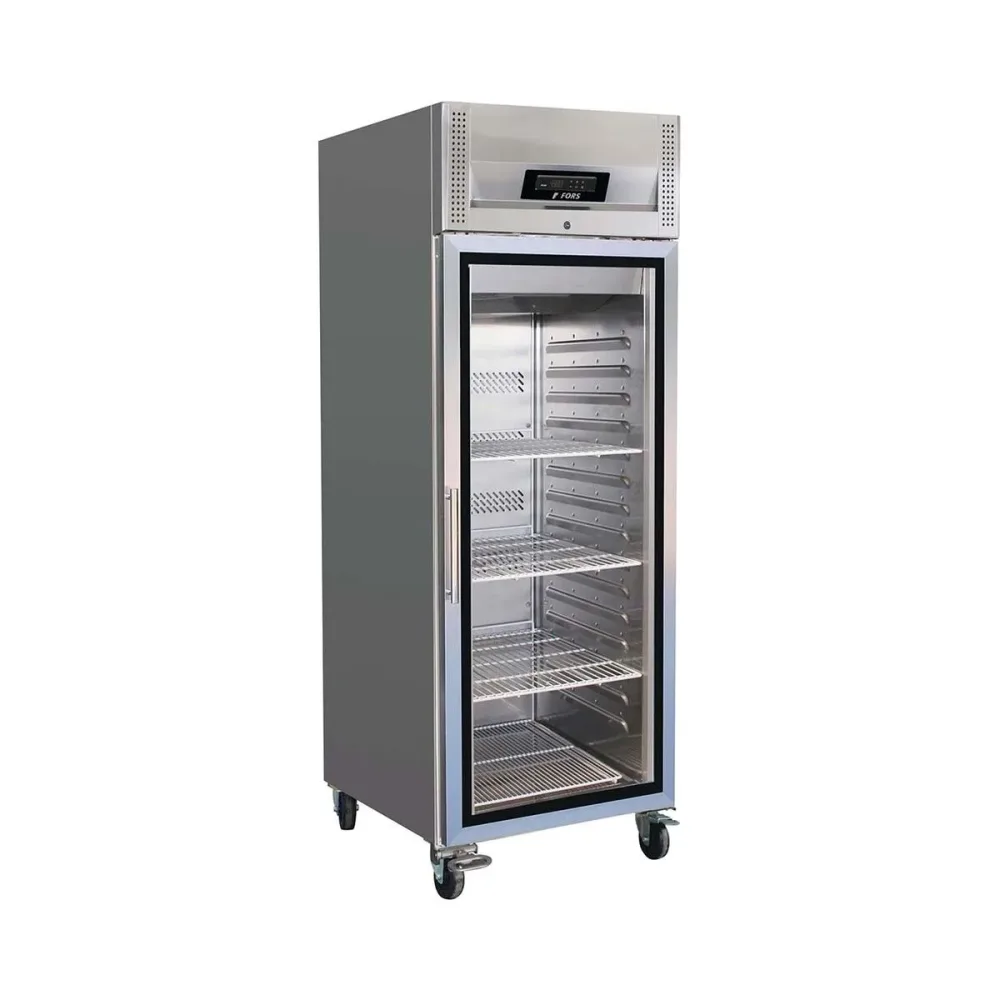 Fors GCV7000GES Gastronomie-Kühlschrank – Gastro Kühlschrank – edelstahl