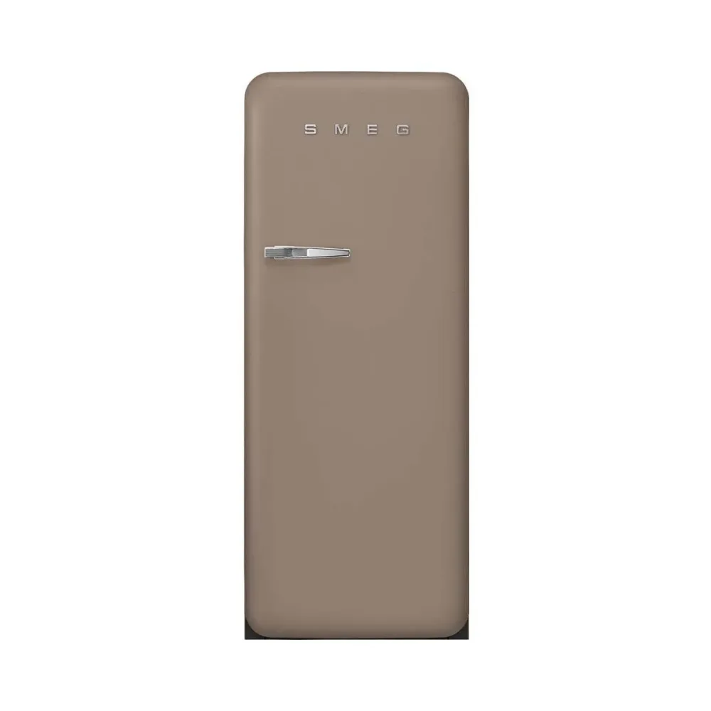 Smeg FAB28RDTP6 Kühlschrank – Kühlschrank mit Gefrierfach freistehend – taupe