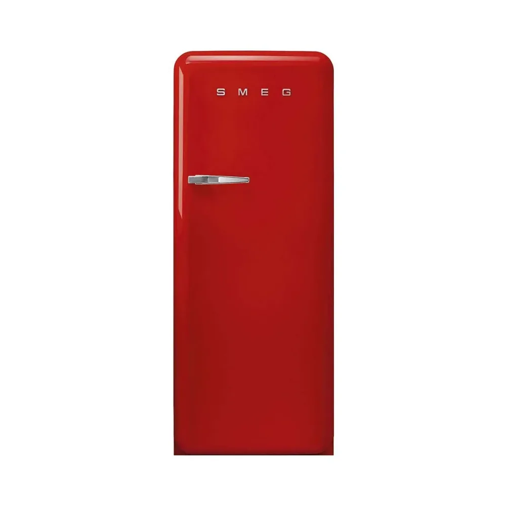 Smeg FAB28RRD6 Kühlschrank – Kühlschrank mit Gefrierfach freistehend – rot
